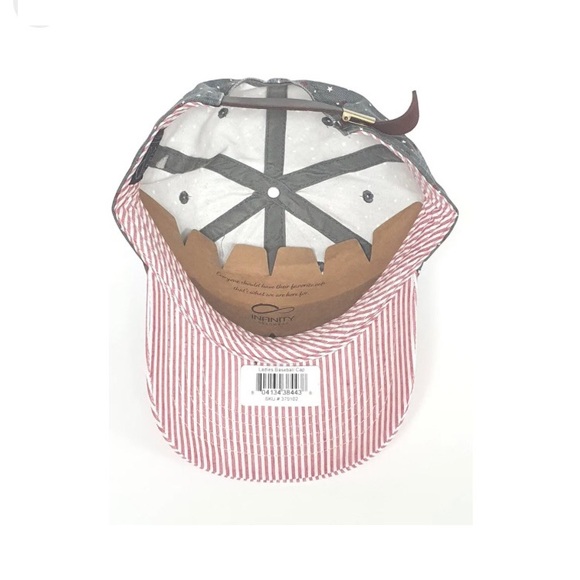 Infinity Her Headwear America Flag Baseball Cap Adjustable Strap - Picture 2 of 11